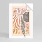 SUBLIME SYNTHESIS Peel and Stick Vertical Poster