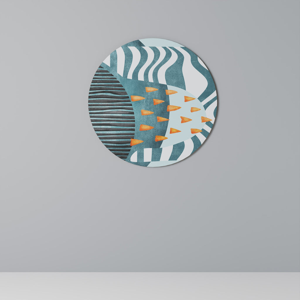 HULDA FORMER Rund väggkonst