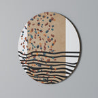 IMAGINARY RAIN Round Wall Art