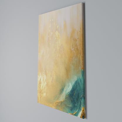 AZURE DREAMS Vertical Canvas Print