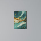 GILDED WHISPERS Vertical Canvas Print