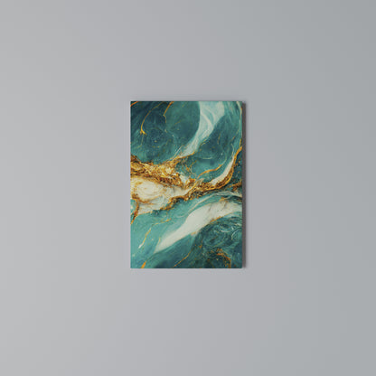 GILDED WHISPERS Vertical Canvas Print