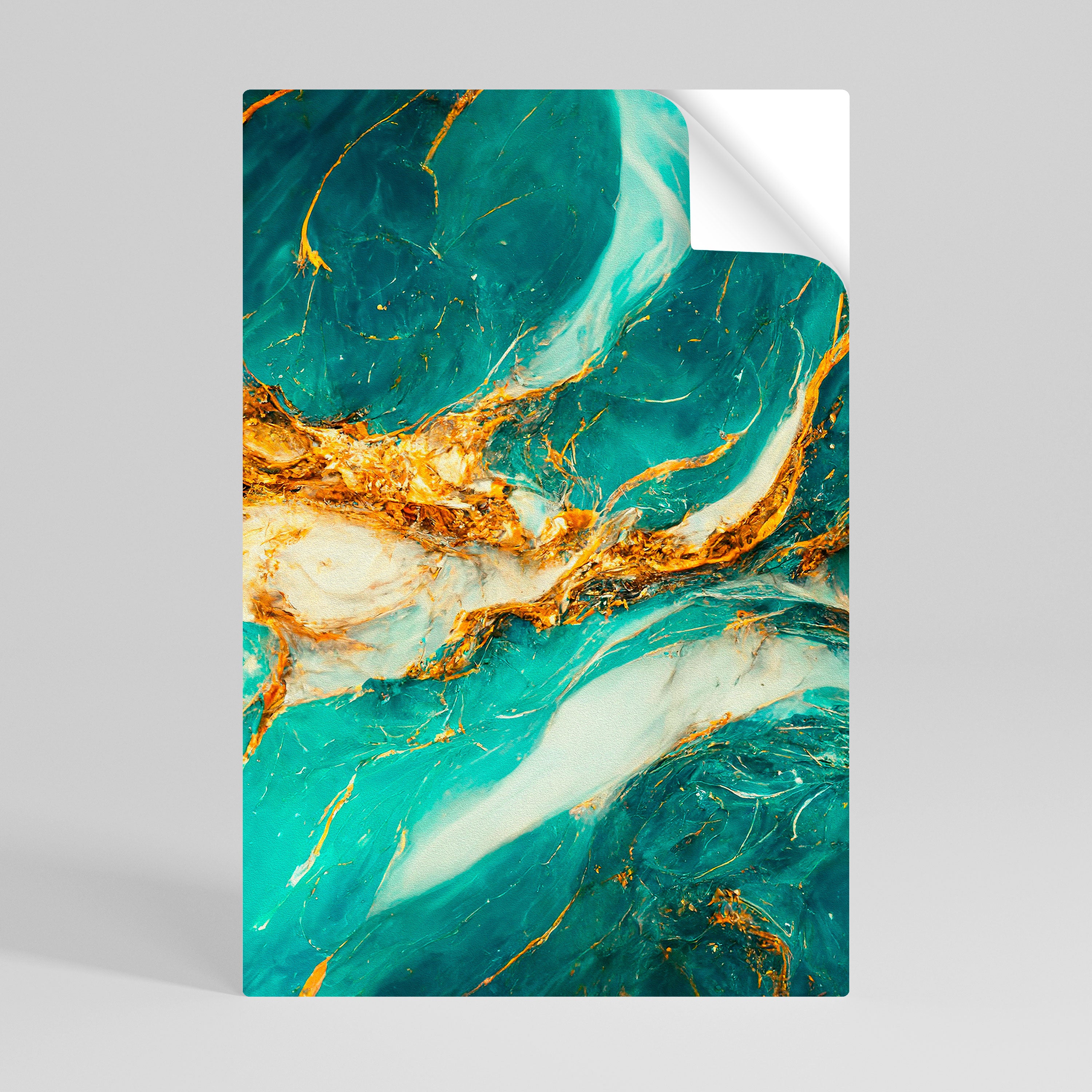 GILDED WHISPERS Självhäftande Vertikal Poster