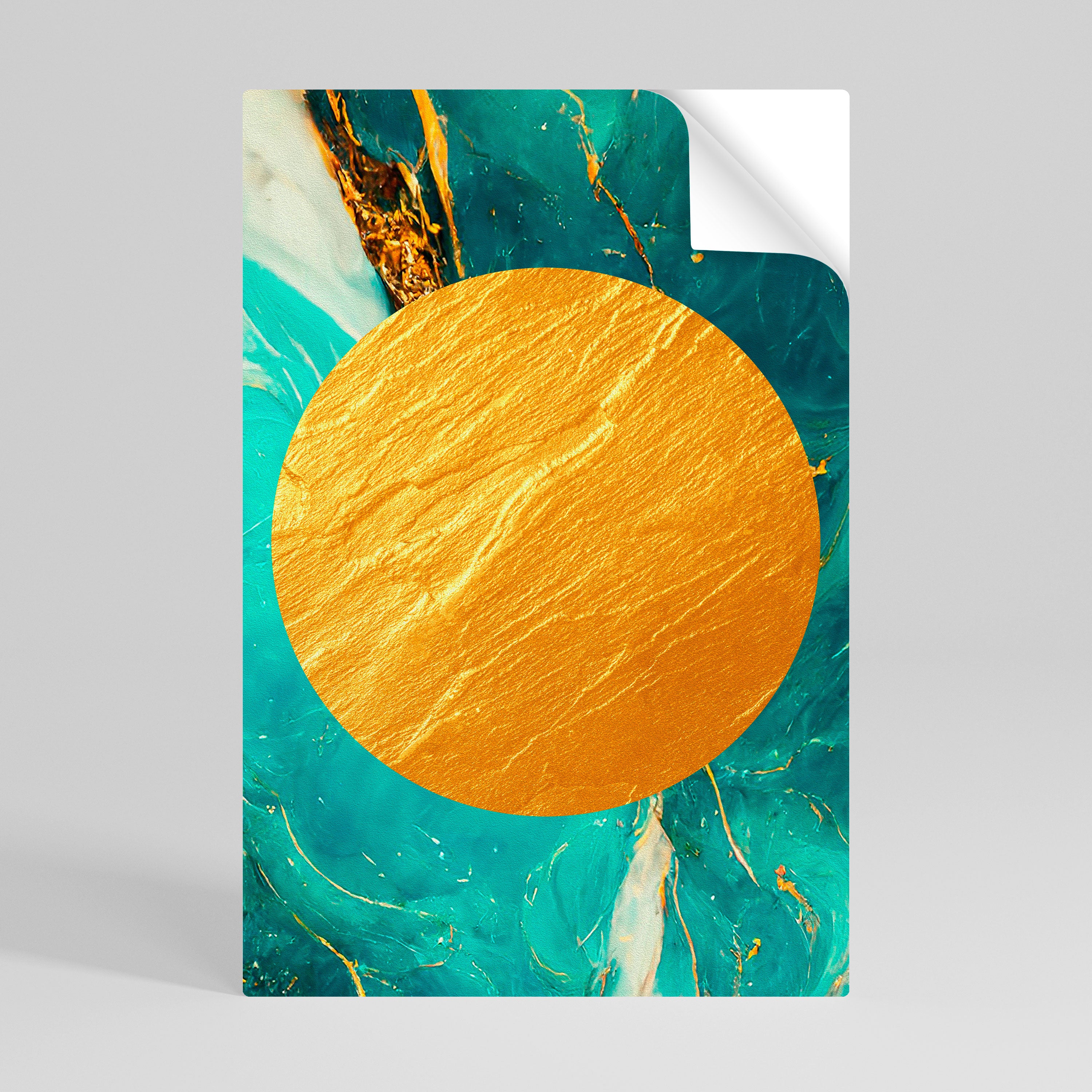 ETHEREAL AZURE Självhäftande Vertikal Poster