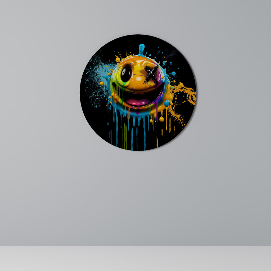TRIPPY HAPPINESS Rund Väggdekoration