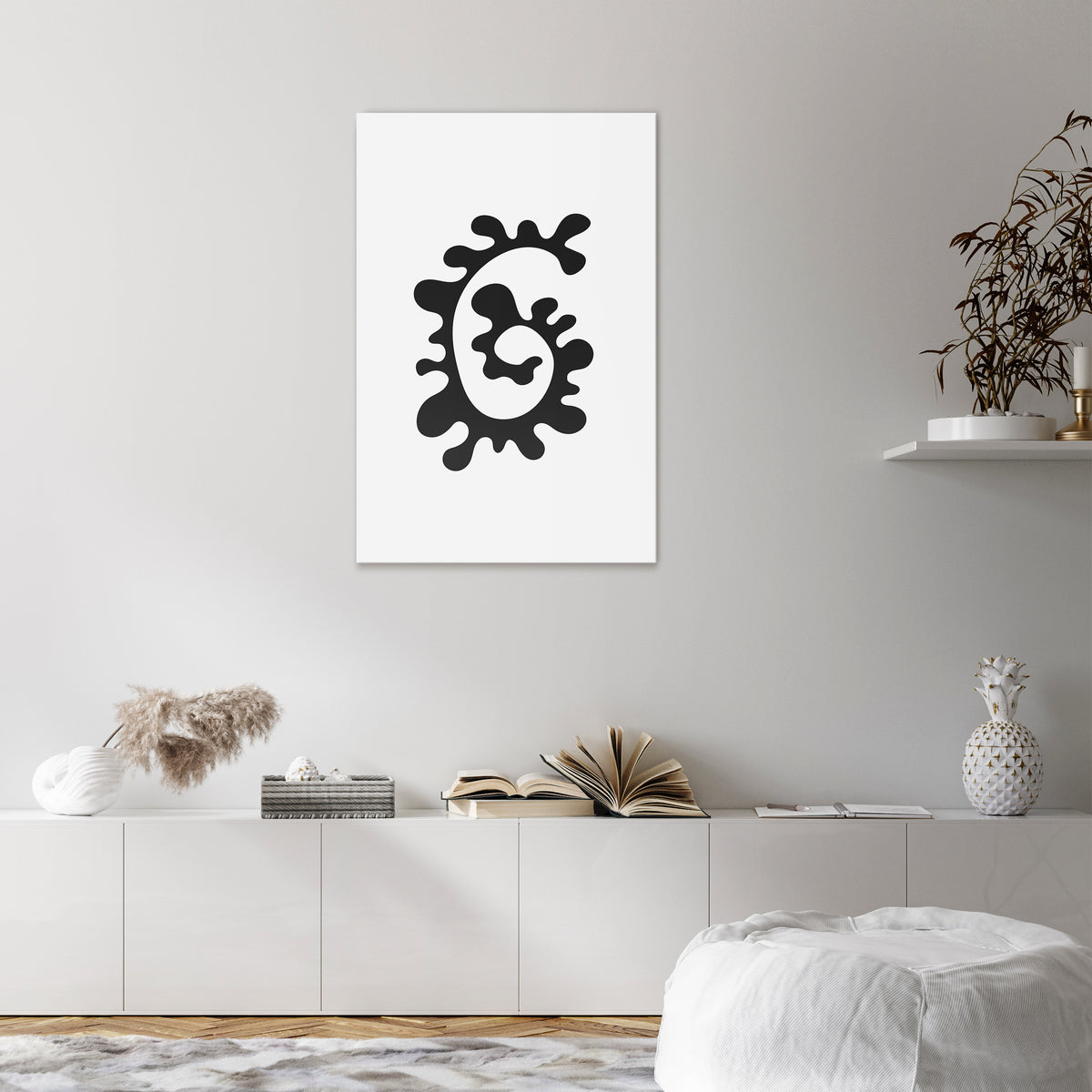 THE BLEND OF YESTERDAY Vertical Canvas Print