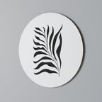 SHADOW PLANT Round Wall Art