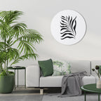 SHADOW PLANT Round Wall Art