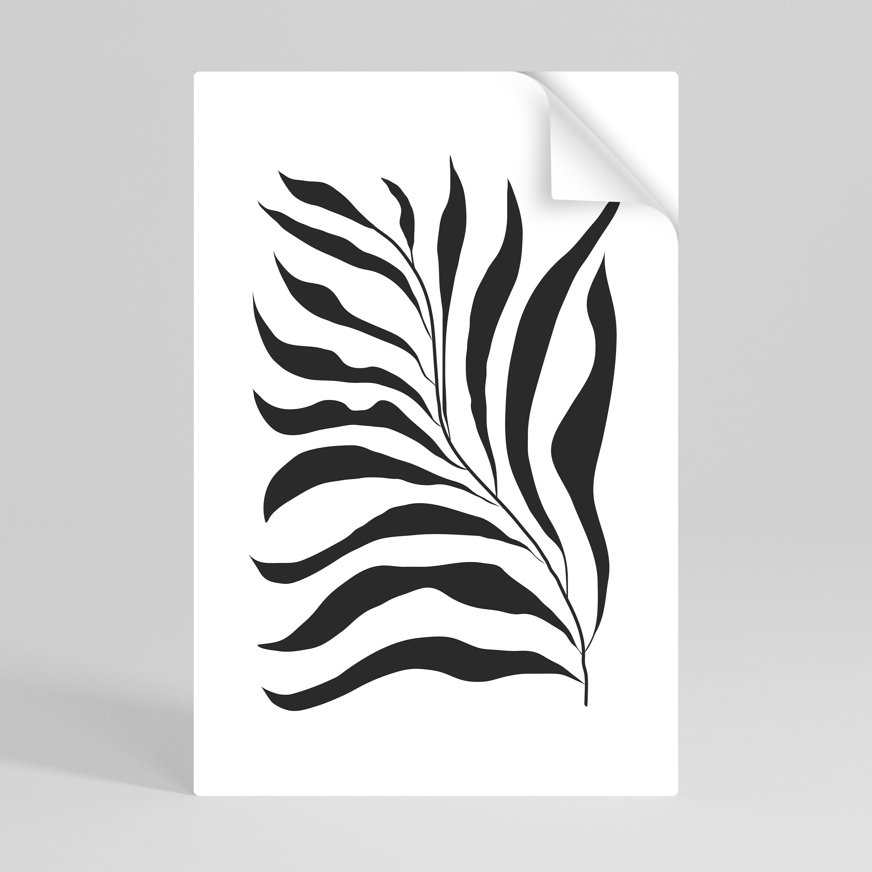 SHADOW PLANT Självhäftande Vertikal Poster