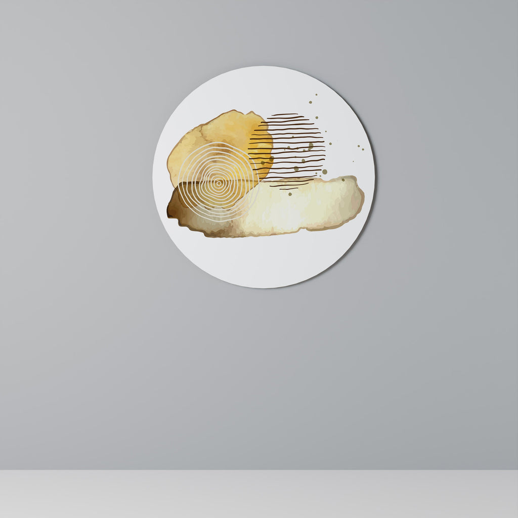 TRANSCENDENTA TONER Rund väggdekoration