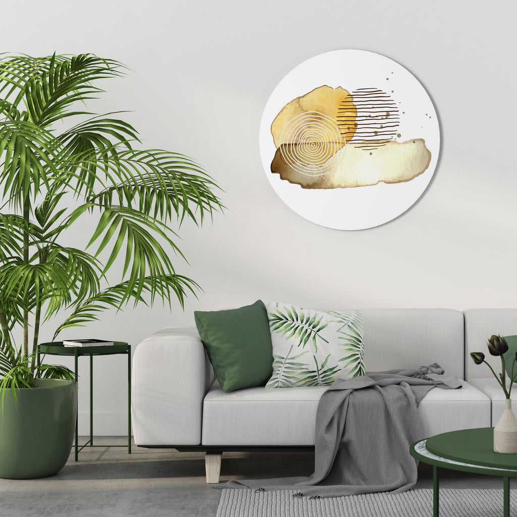 TRANSCENDENTA TONER Rund väggdekoration