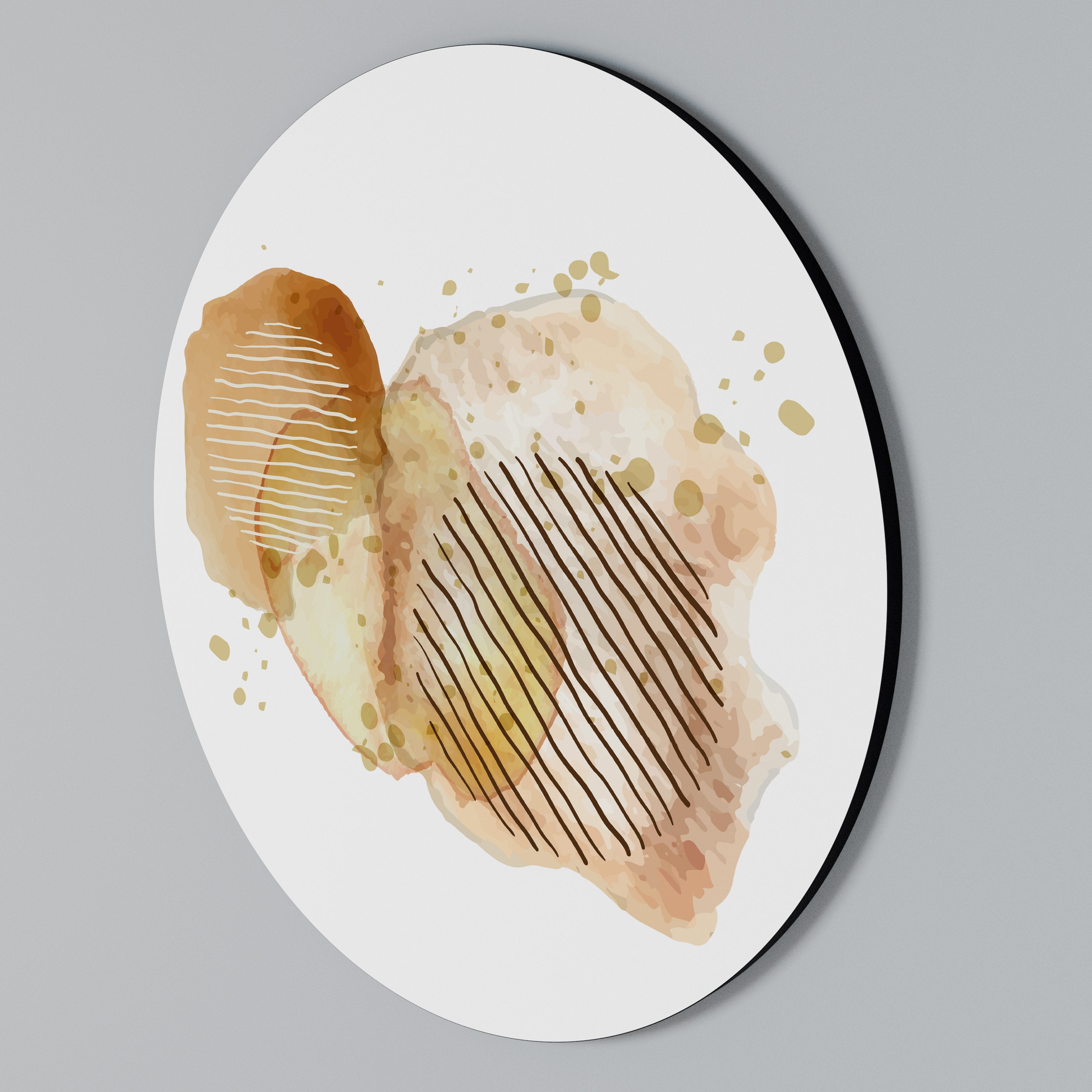 TRANSCENDENTAL HARMONI Rund väggdekoration