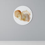 TRANSCENDENTAL HARMONY Round Wall Art