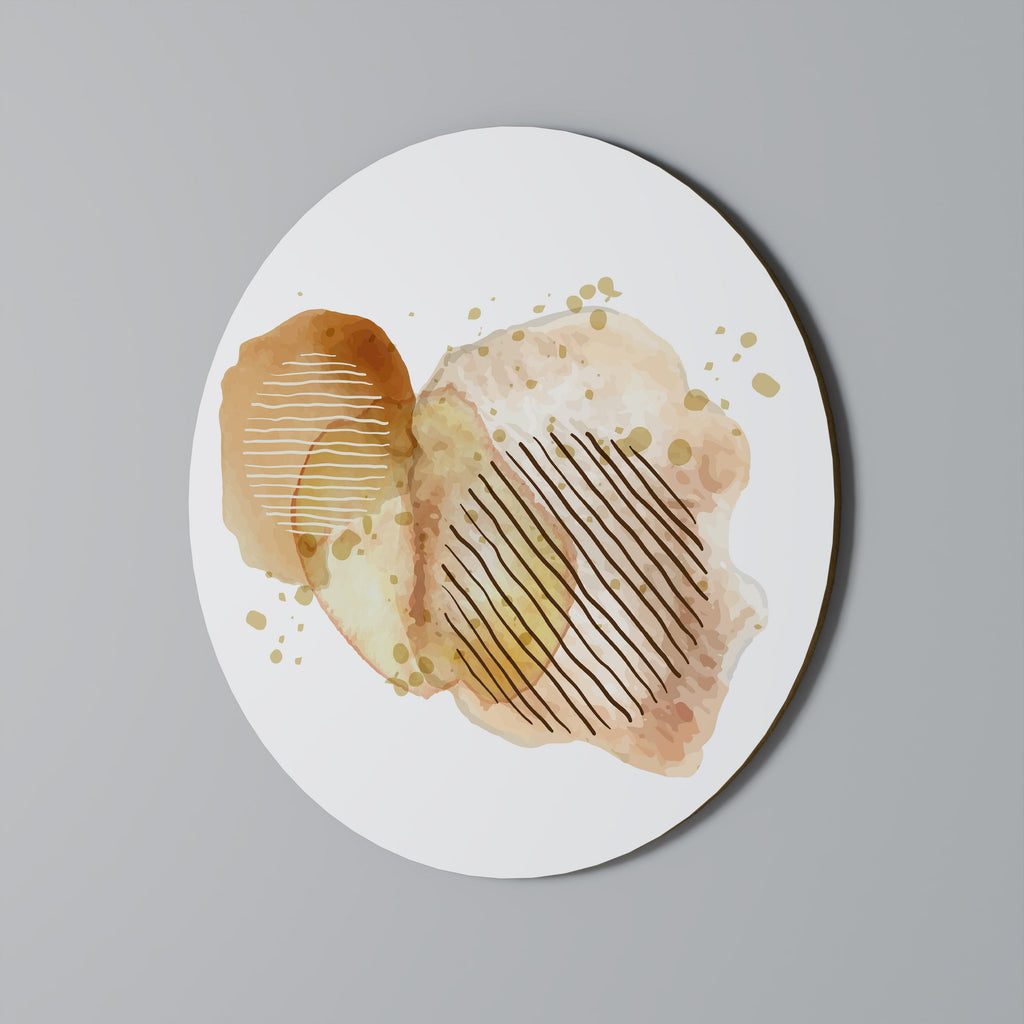 TRANSCENDENTAL HARMONI Rund väggdekoration