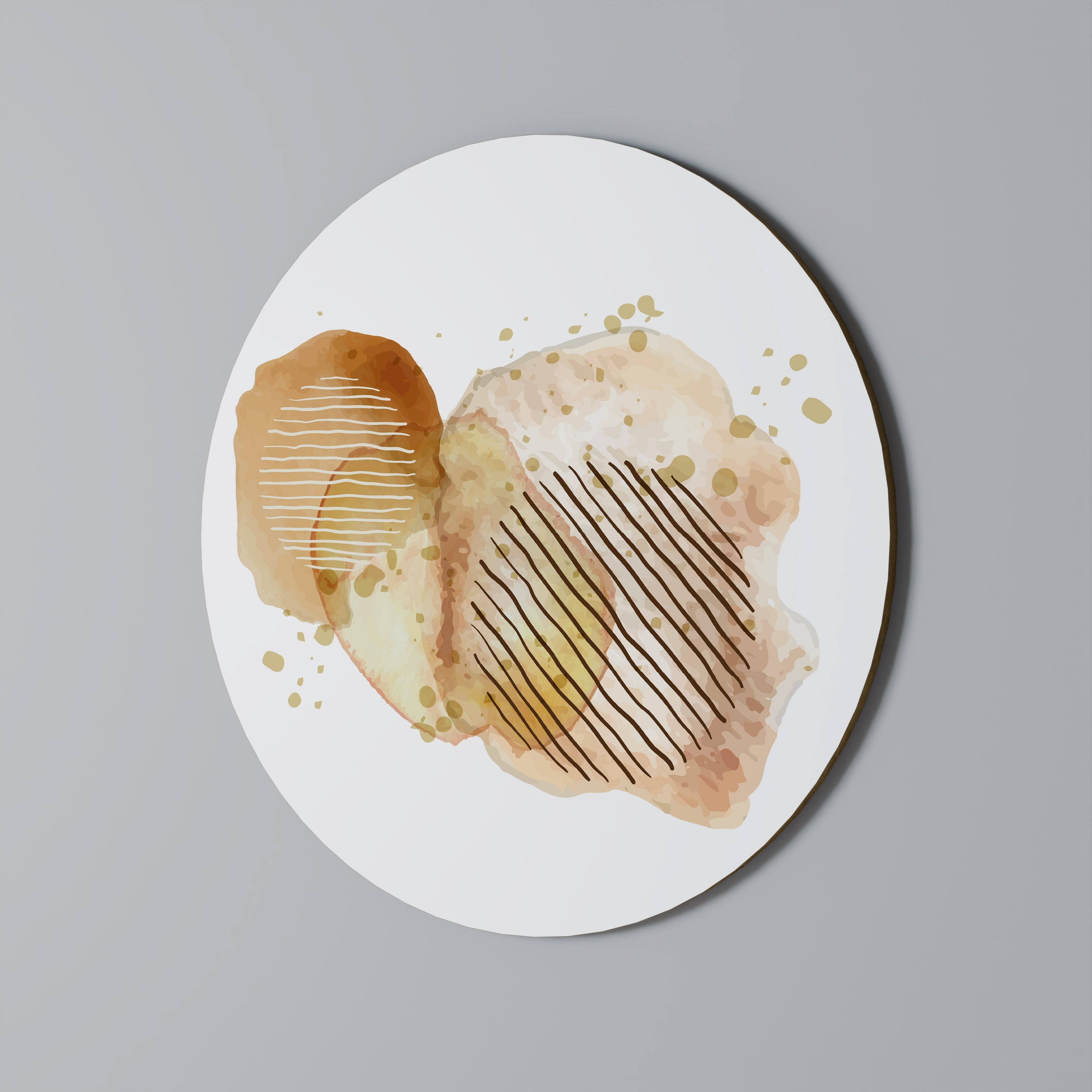 TRANSCENDENTAL HARMONI Rund väggdekoration