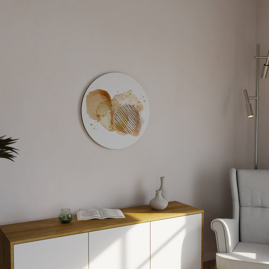 TRANSCENDENTAL HARMONI Rund väggdekoration