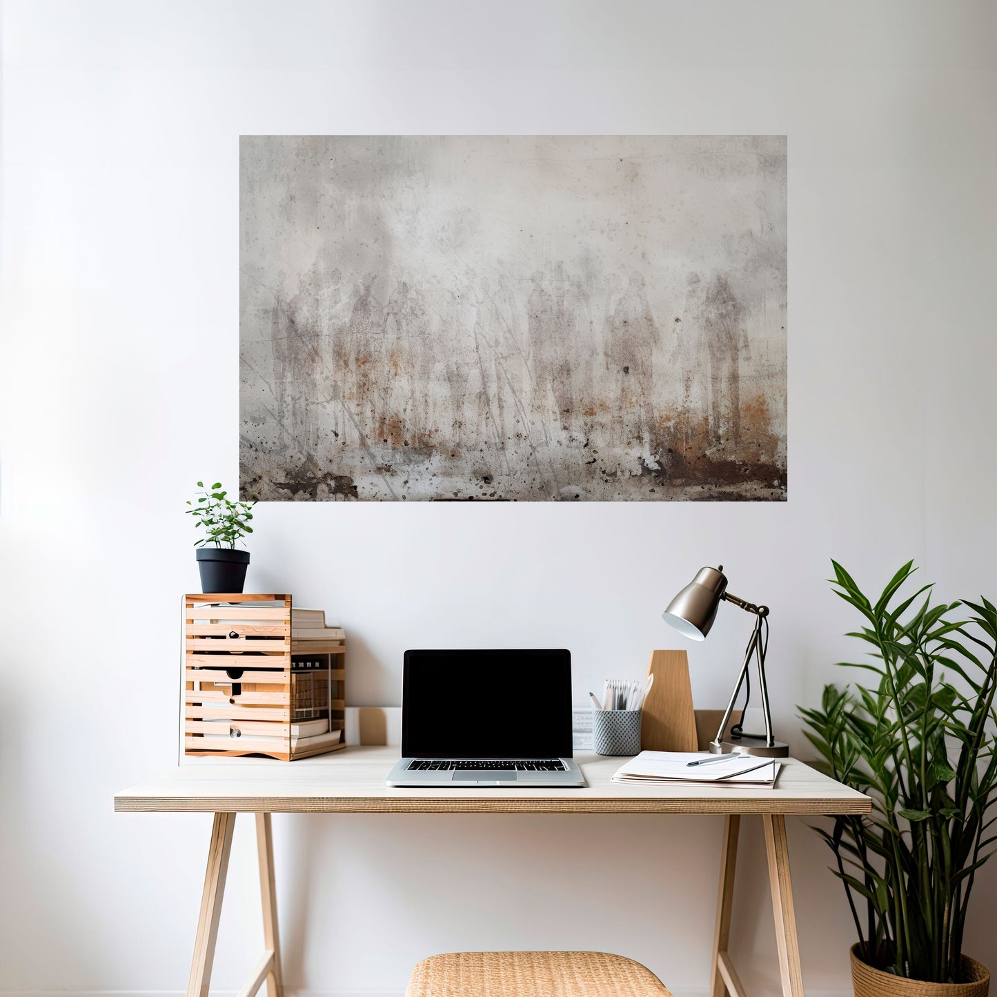 SERENE SPECTRUM Peel and Stick Horizontal Poster