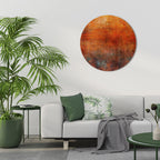 ECHOES OF EUPHORIA Round Wall Art