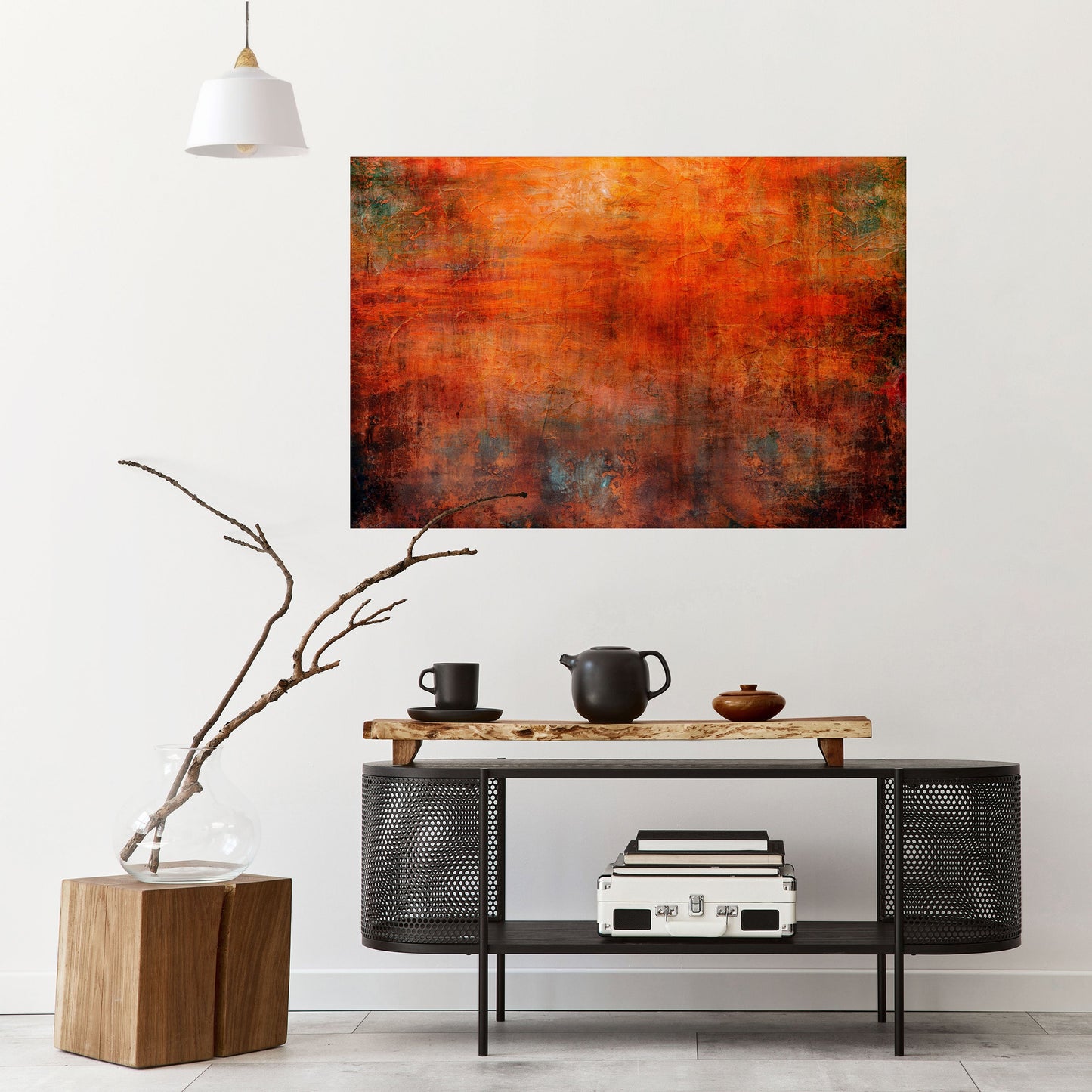 ECHOES OF EUPHORIA Peel and Stick Horizontal Poster