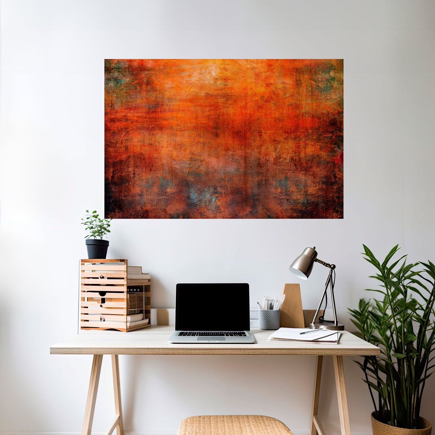ECHOES OF EUPHORIA Peel and Stick Horizontal Poster
