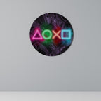 CYBERPUNK CHRONICLE Round Wall Art