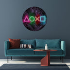 CYBERPUNK CHRONICLE Round Wall Art