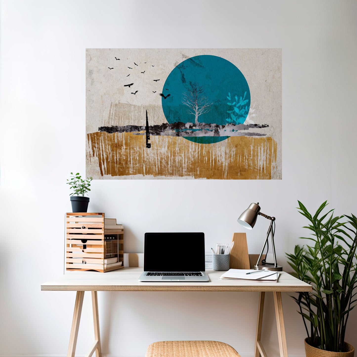 TIMELESS JOURNEY Peel and Stick Horizontal Poster