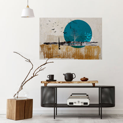 TIMELESS JOURNEY Peel and Stick Horizontal Poster
