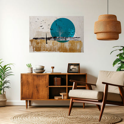 TIMELESS JOURNEY Peel and Stick Horizontal Poster
