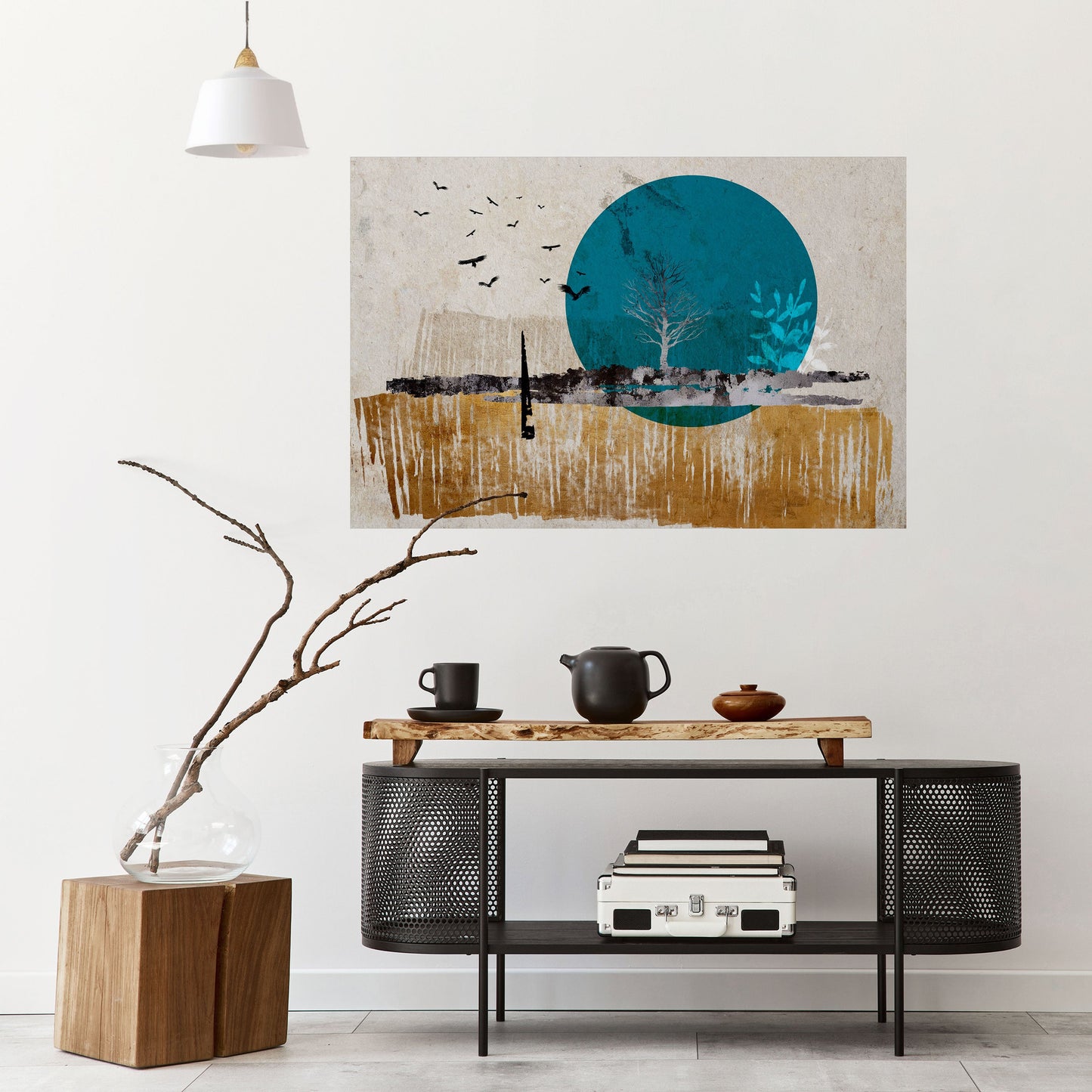 TIMELESS JOURNEY Peel and Stick Horizontal Poster