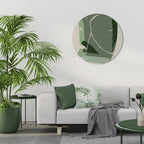 VERDANT HEAVEN Round Wall Art