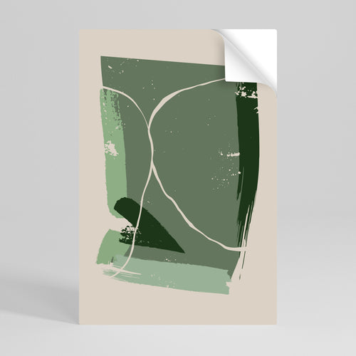 VERDANT HEAVEN Självhäftande Vertikal Poster