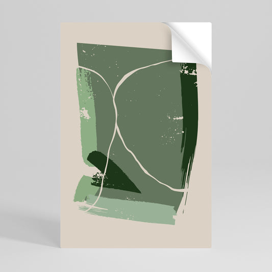 VERDANT HEAVEN Självhäftande Vertikal Poster