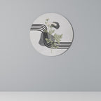 HERACLEUM ARRAY Round Wall Art