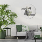 HERACLEUM ARRAY Round Wall Art