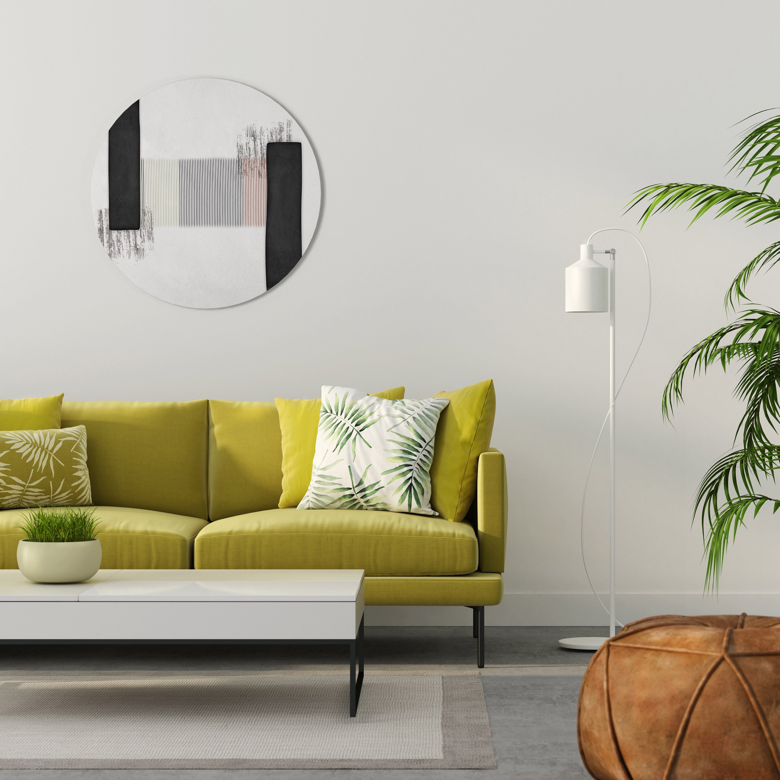 OBDYDIAN PRELUDE Rund Väggdekoration