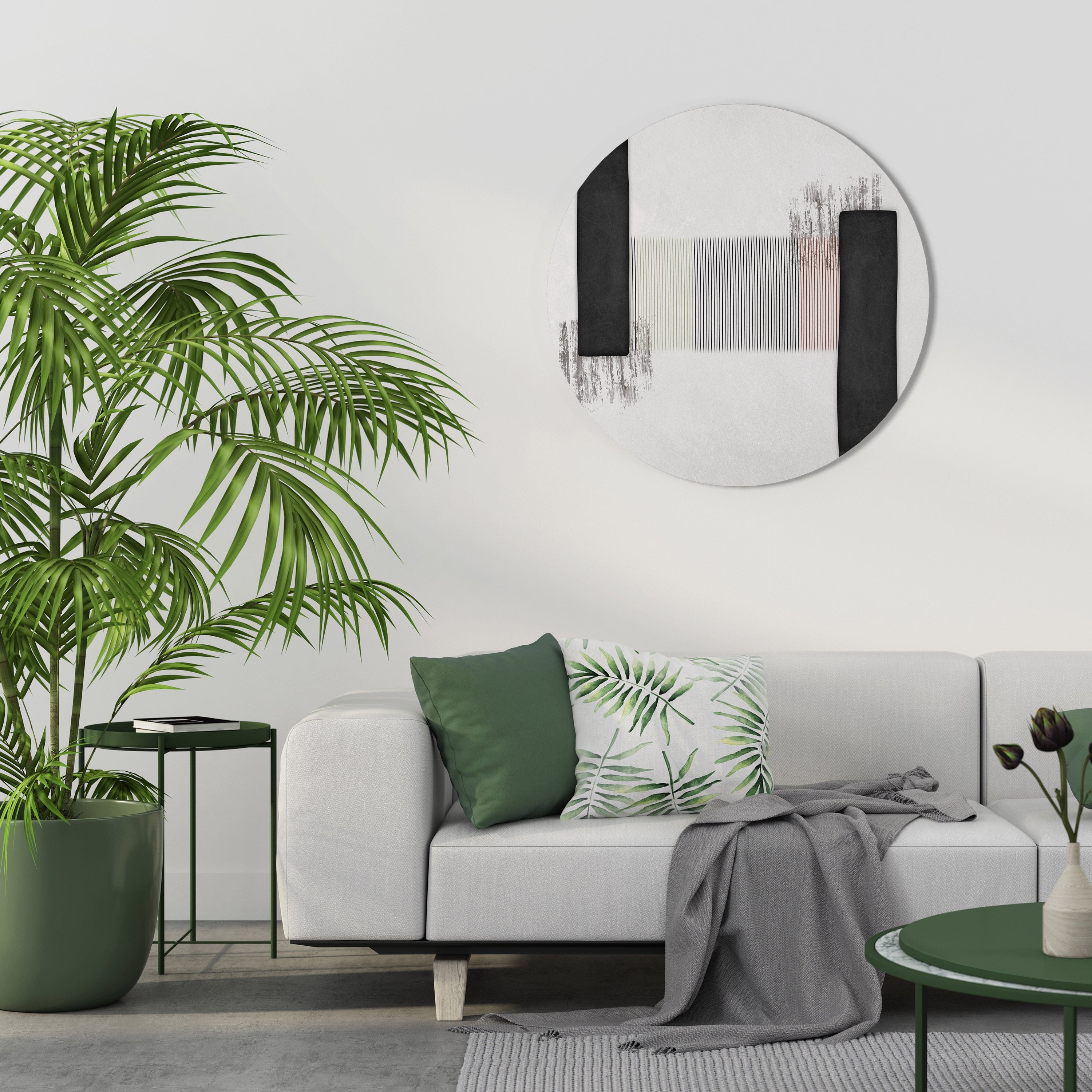 OBDYDIAN PRELUDE Rund Väggdekoration