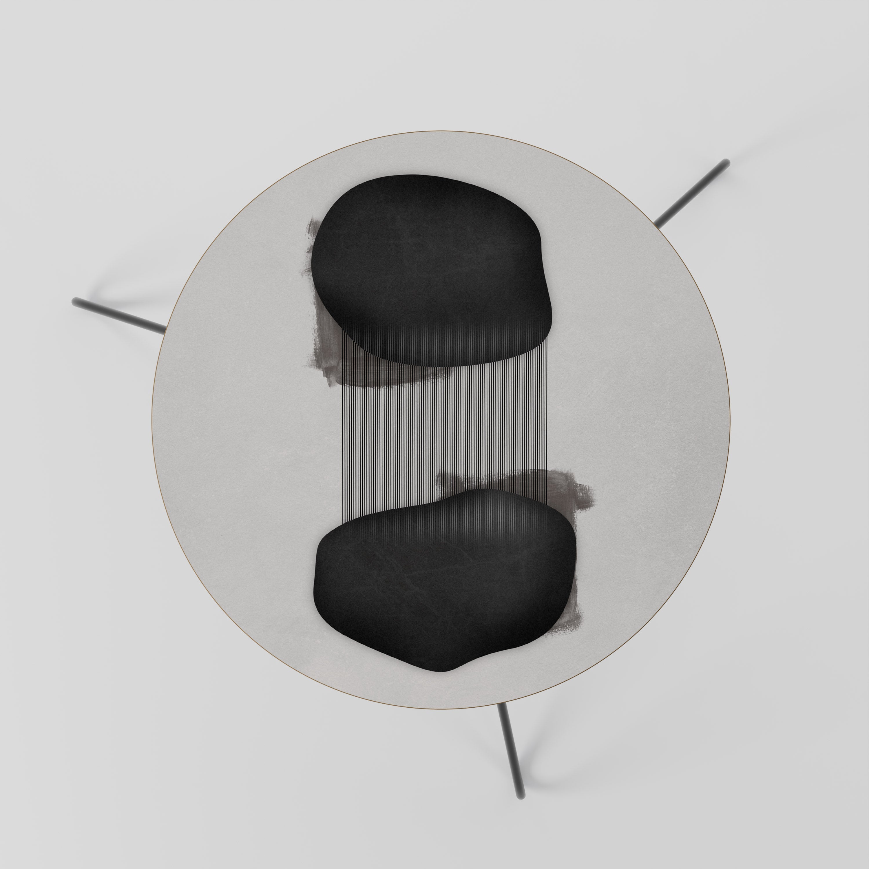 SVART OVERTURE Soffbord 60