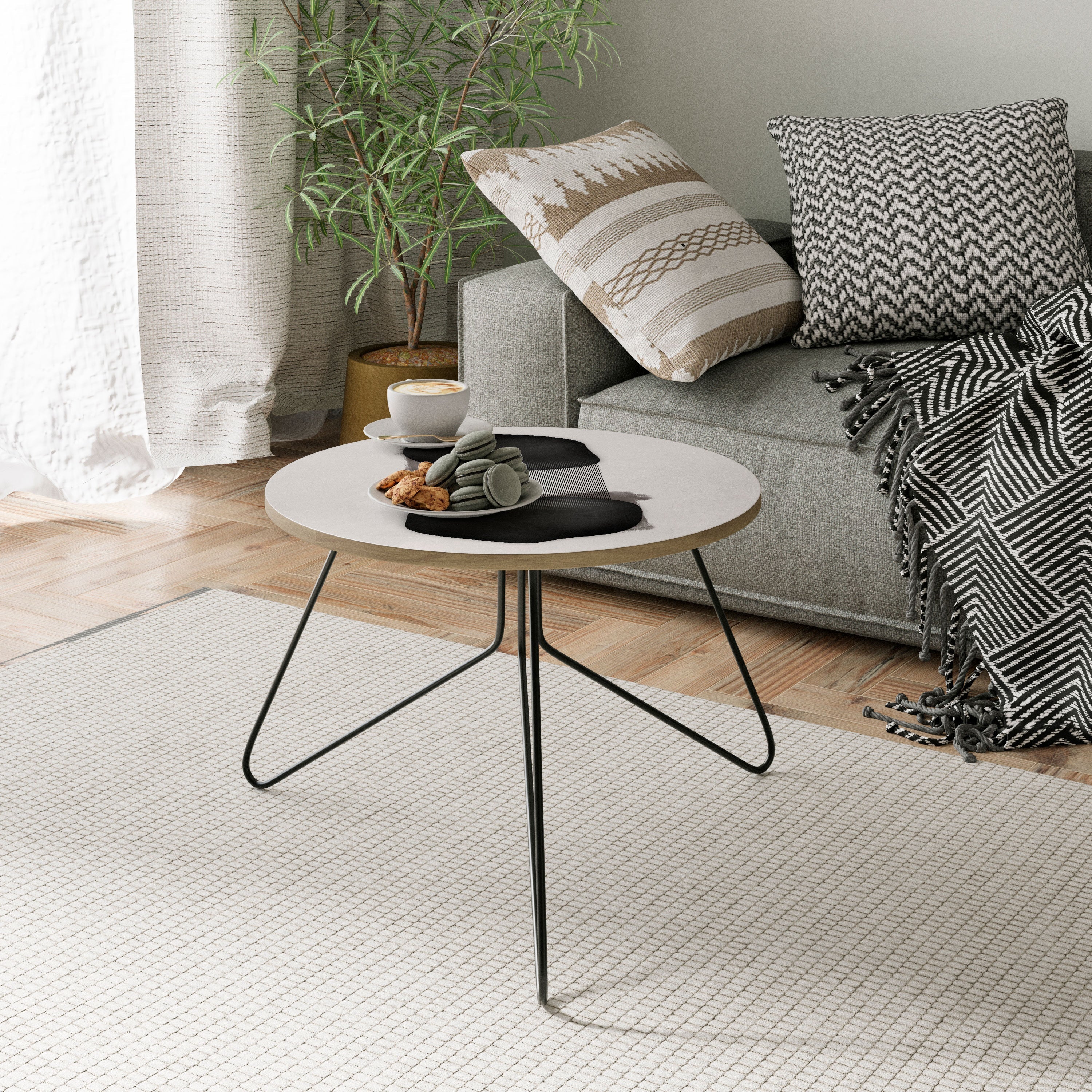 SVART OVERTURE Soffbord 60