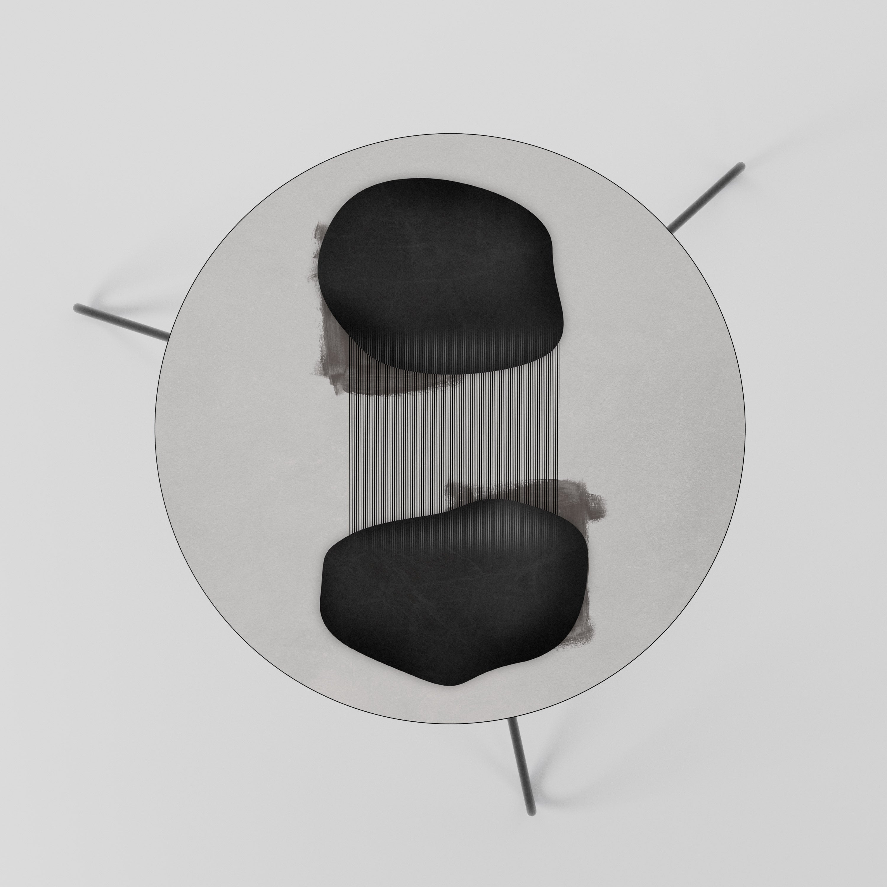 SVART OVERTURE Soffbord 60