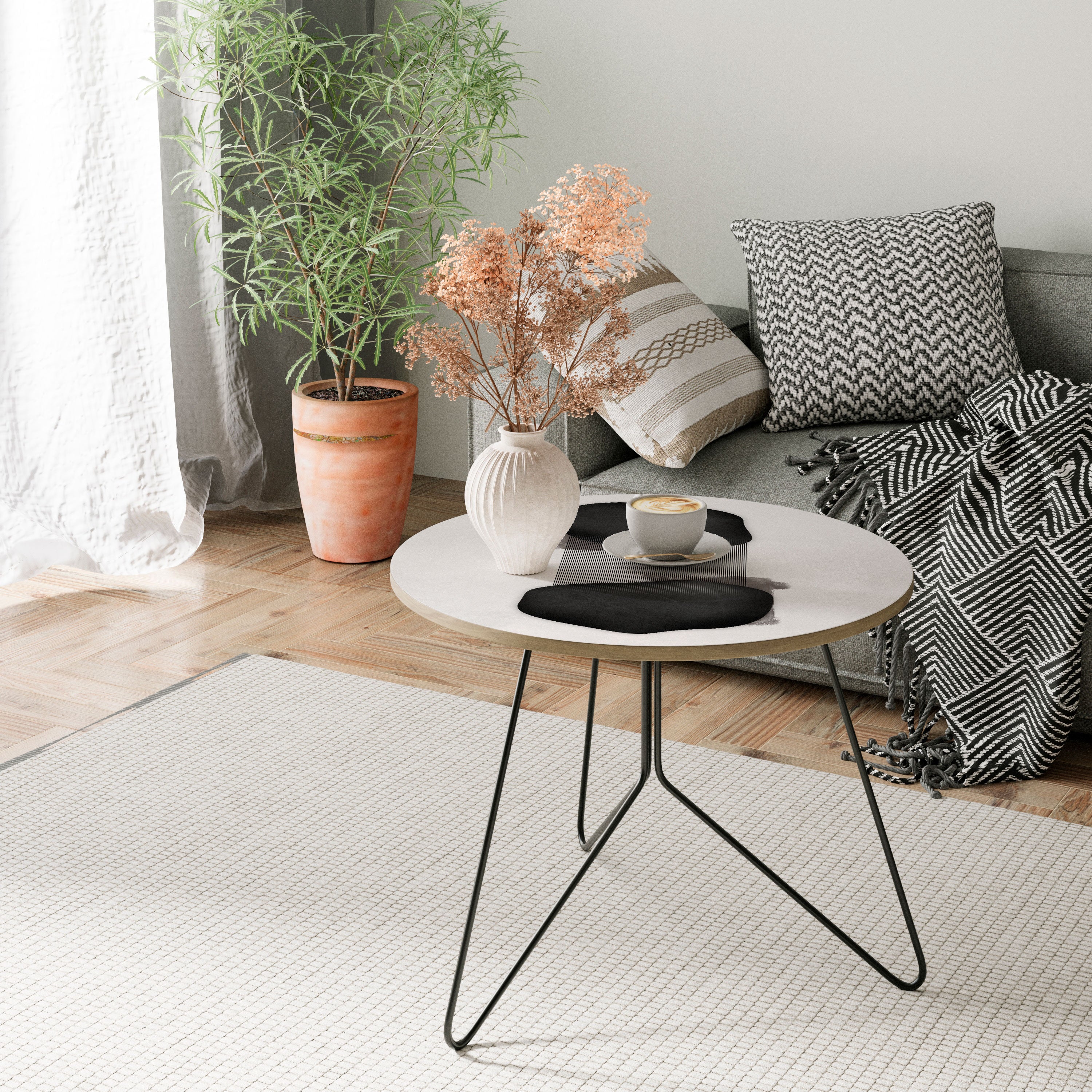 BLACK OVERTURE Large Coffee Table