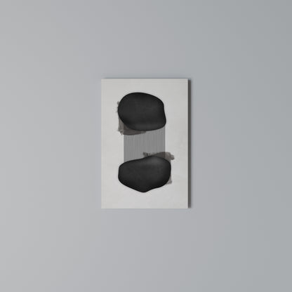 BLACK OVERTURE Vertical Canvas Print