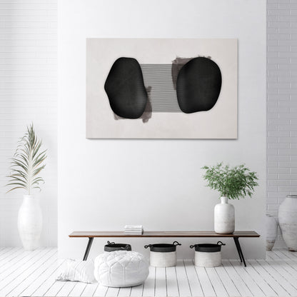 BLACK OVERTURE Horizontal Canvas Print