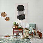 BLACK OVERTURE Peel and Stick Vertical Poster