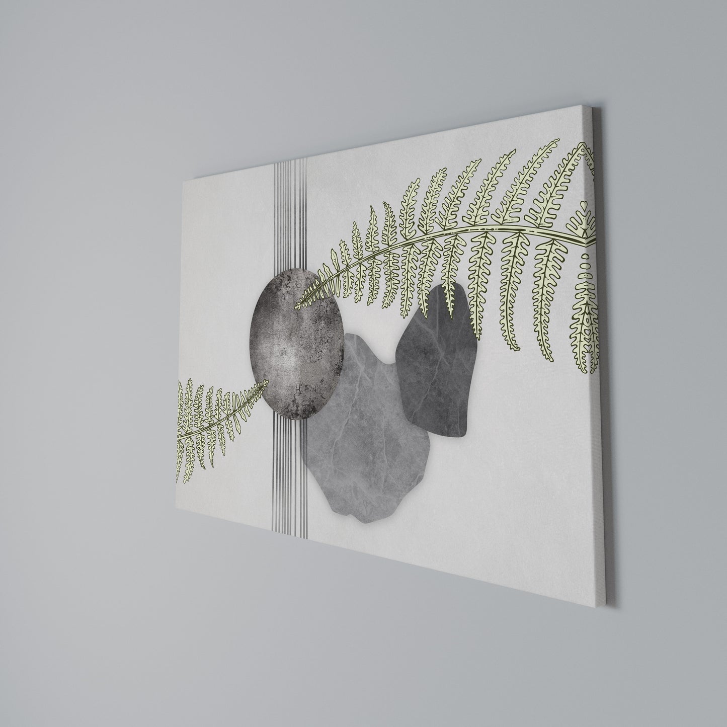 FERN MELANCHOLY Horizontal Canvas Print