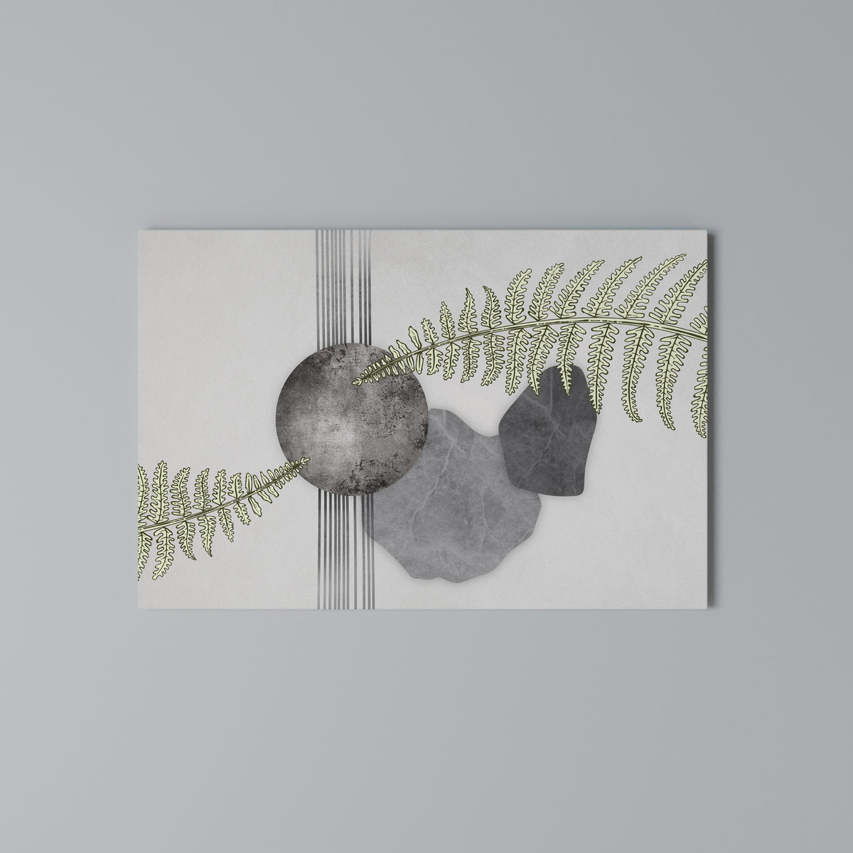 FERN MELANCHOLY Horizontal Canvas Print