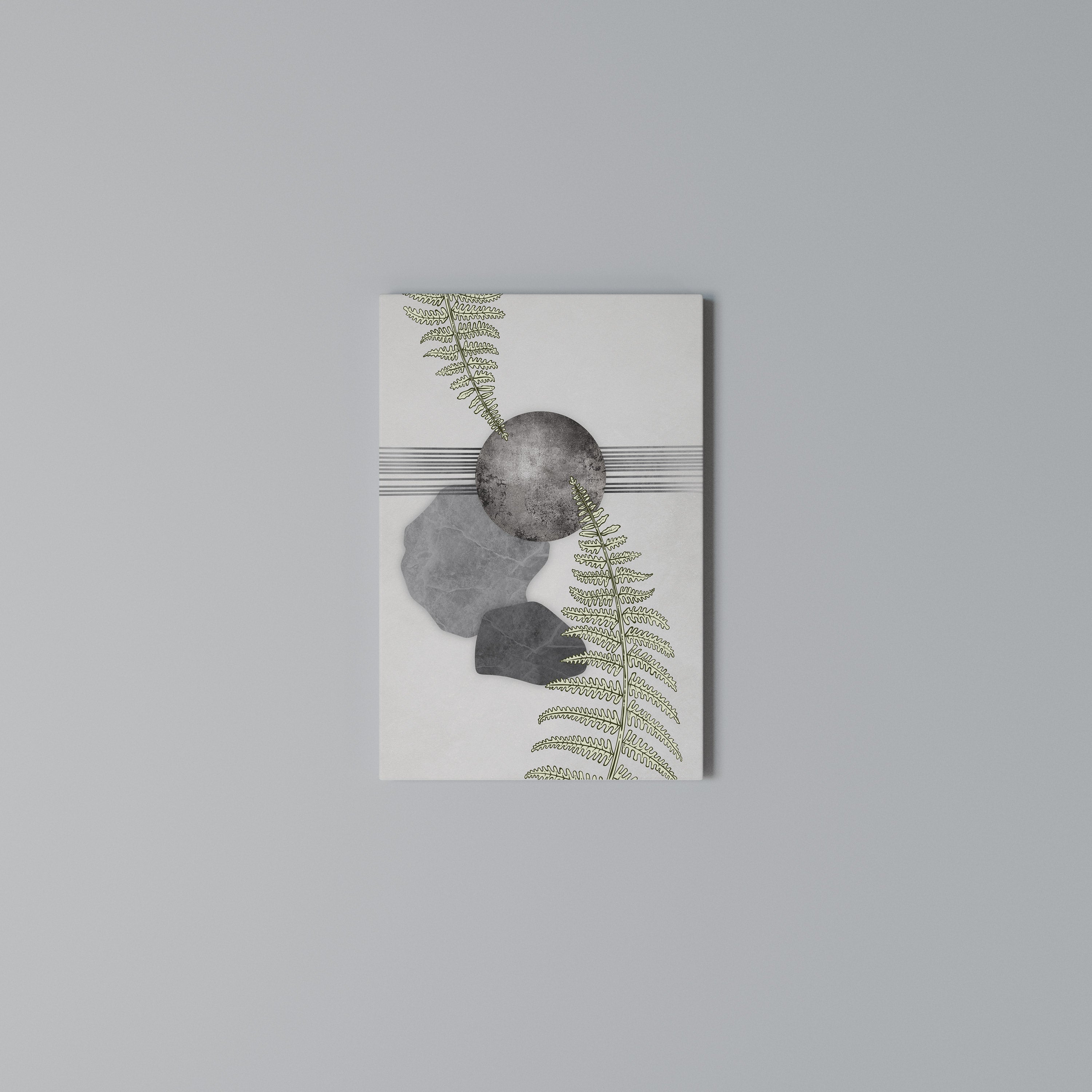 FERN MELANCHOLY Vertical Canvas Print