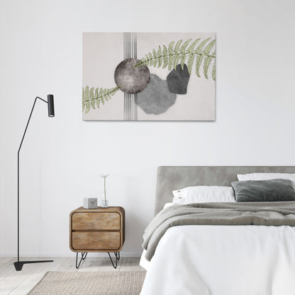 FERN MELANCHOLY Horizontal Canvas Print