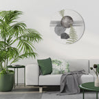 FERN MELANCHOLY Round Wall Art