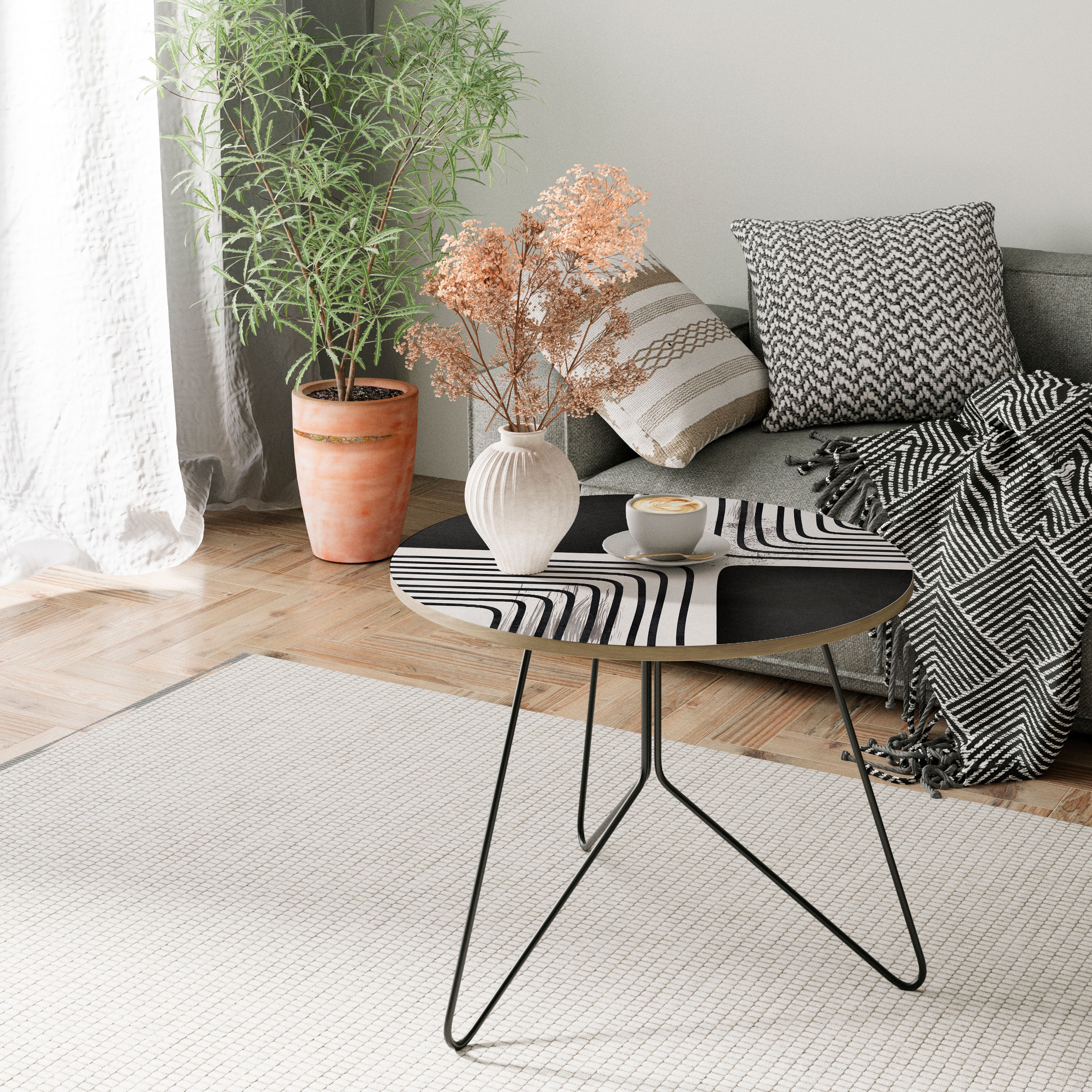 DARKSIDE OF THE LINE Large Coffee Table
